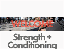 Tablet Screenshot of jgstrength.com